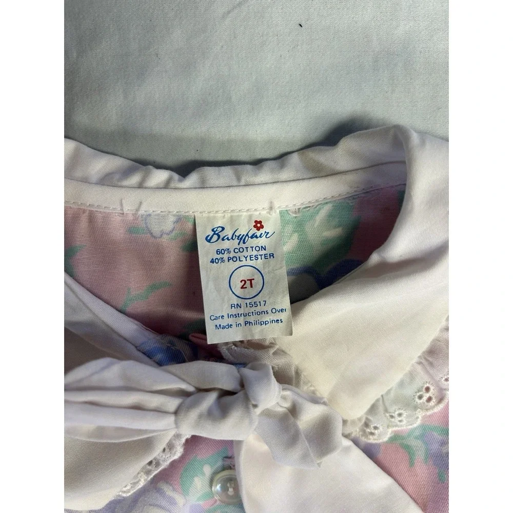 Vintage Babyfair Romper Jumper Size 2T - Picture 3 of 7
